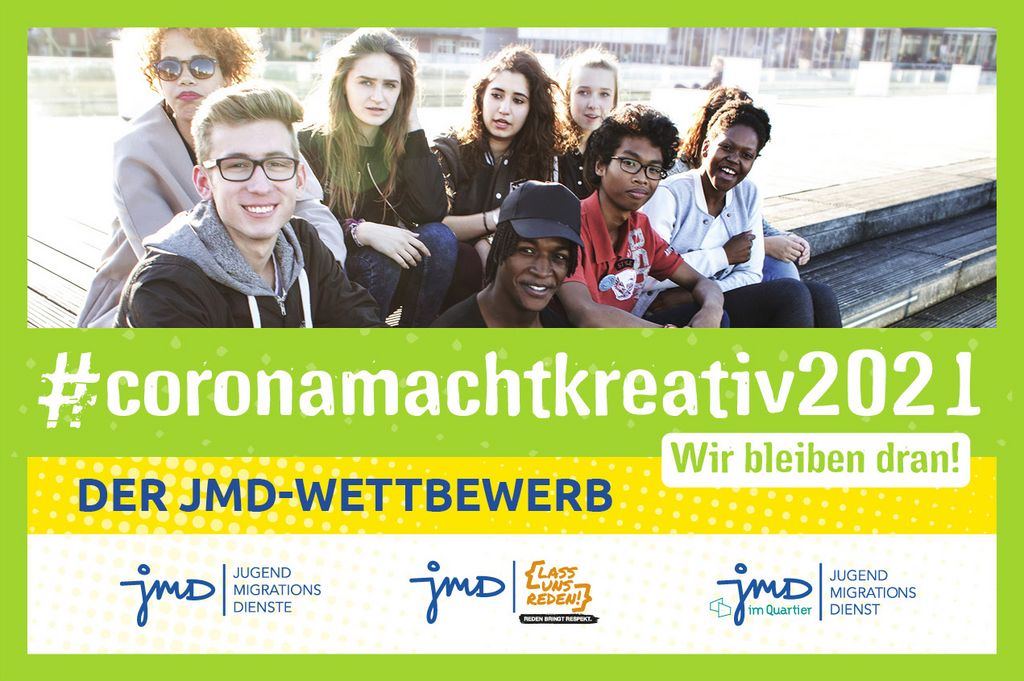 Plakat des Kreativ-Wettbewerbs #coronamachtkreativ2021