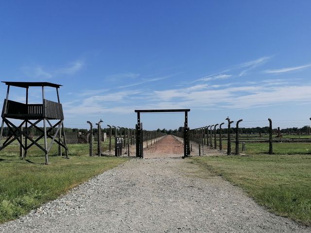 Außengelände der Gedenkstätte.